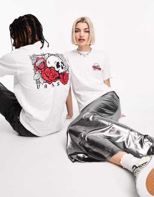 Rose print 2024 t shirt