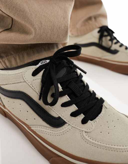 Vans beige 2025 et noir