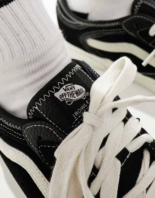 Vans Rowley Classic Baskets Blanc et noir