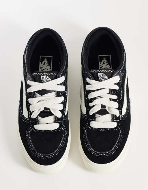 Vans – Rowley Classic – Czarno-białe buty sportowe, 4 z 5