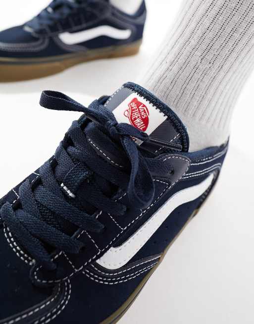 Vans – Rowley Classic – Granatowe buty sportowe na gumowej podeszwie, 3 z 5