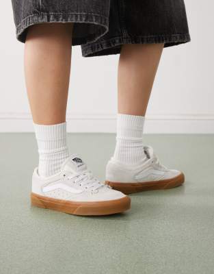 Vans - Rowley Classic - Sneaker in Wollweiß mit Gummisohle