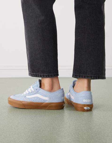 Vans - Rowley Classic - Sneakers azzurre con suola in gomma - view 1