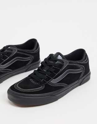 vans rowley black