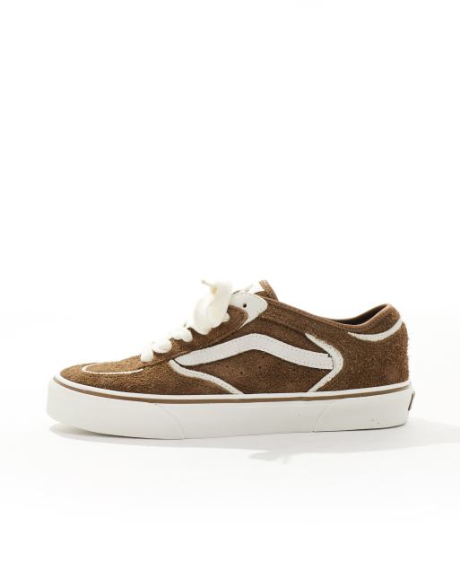 Vans Rowley Classic sneakers in brown and white, 2 of 5