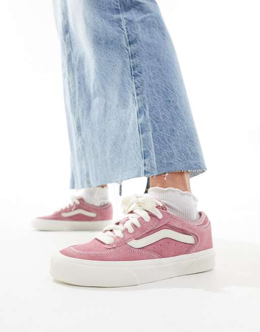 Vans rosa store e bianche