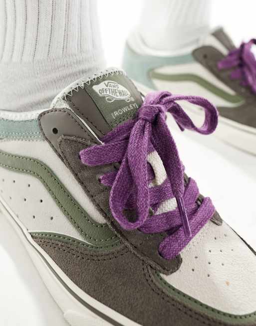 Vans Rowley Classic Sneakers verdi multicolori ASOS
