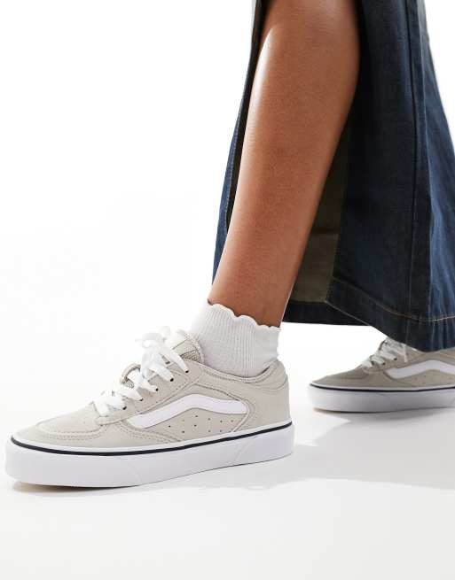 Vans Rowley Classic trainers in beige grey ASOS