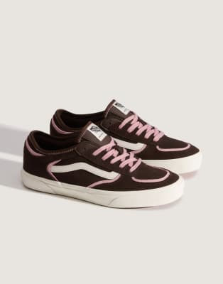 Rowley - Klassische Sneaker in Demitasse-Brown Brown 37