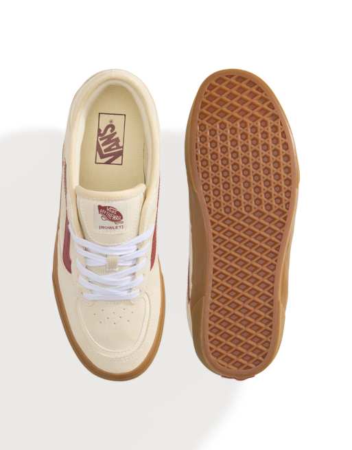Vans Rowley sneakers classiche beige medio, 4 di 4