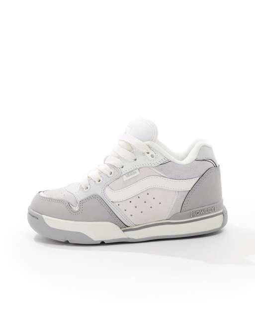 Vans rowley XLT chunky trainers in light grey, 2 of 5