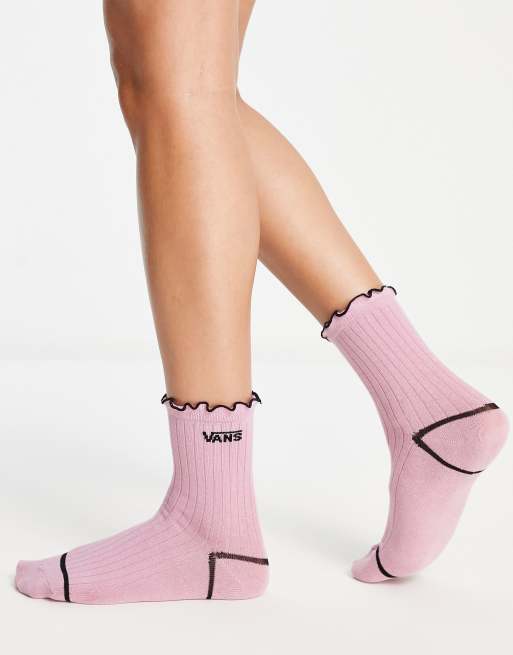 Vans  Infant Drop V Classic Sock Rox Pink Ankle Socks