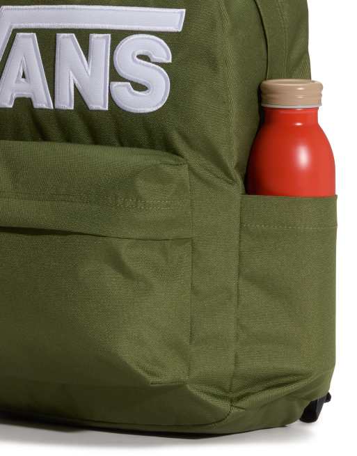 Vans sac à dos Old Skool Drop V vert foncé, 3 de 4