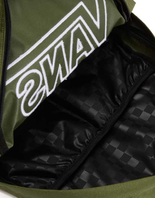 Vans sac à dos Old Skool Drop V vert foncé, 4 de 4