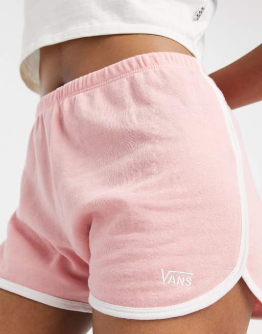 Vans shorts womens clearance Pink