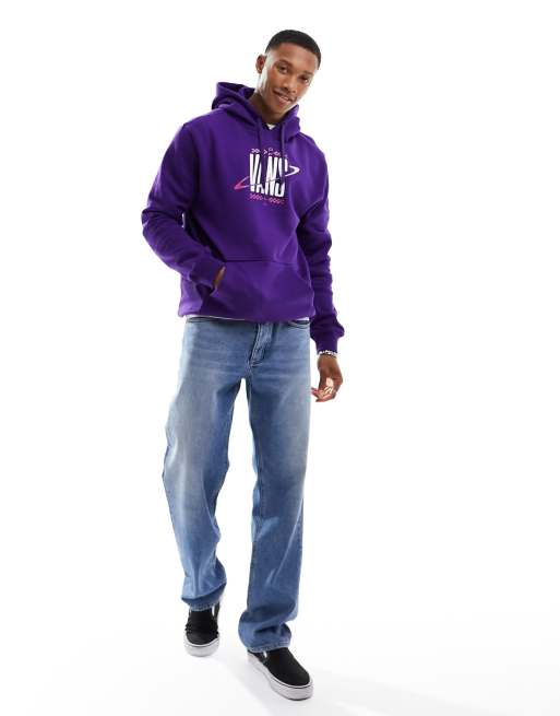 Sweat à capuche vans homme clearance violet