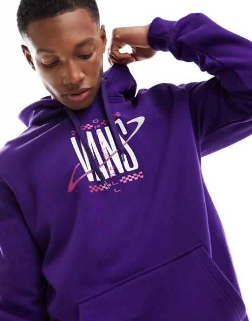 Sweat à capuche vans violet new arrivals