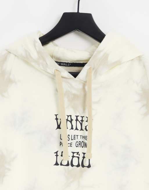 Cream tie best sale dye hoodie