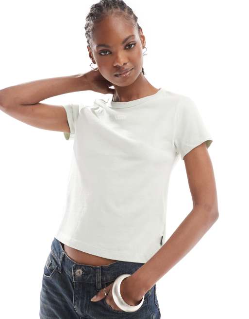 Vans Schmal geschnittenes Basic Top in Hellgrun