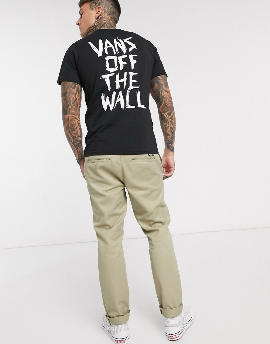 Vans - Scratched - T-shirt nera-Nero