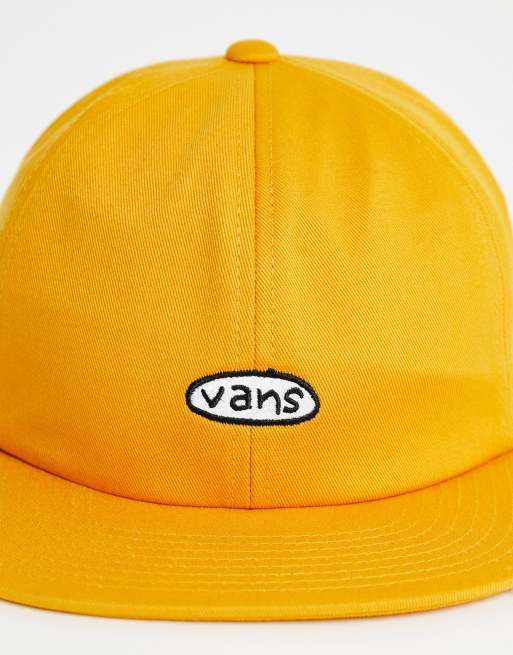 Vans cap shop yellow