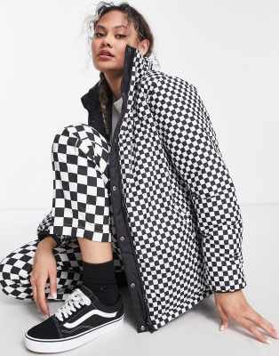 vans jacket checkered