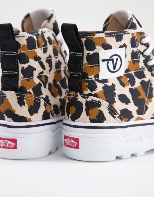 Vans fille leopard hot sale