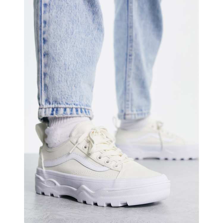 Thrust tør Tid Vans Sentry Old Skool canvas sneakers in off-white | ASOS