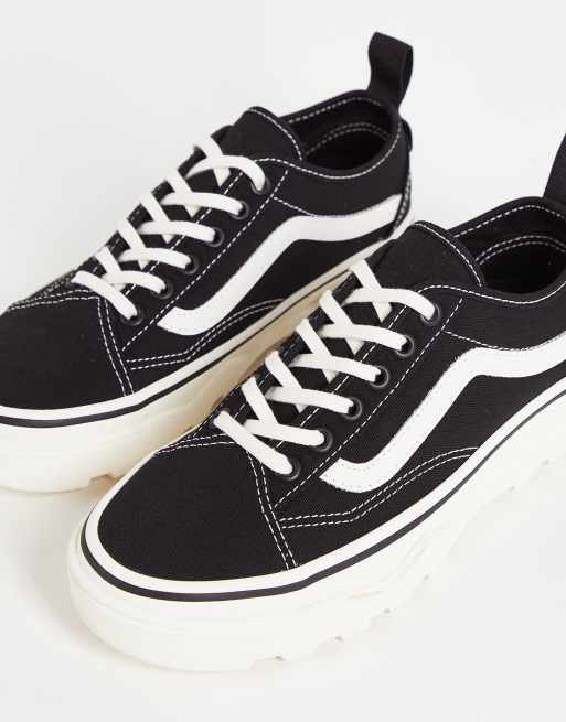 vans old skool black cream