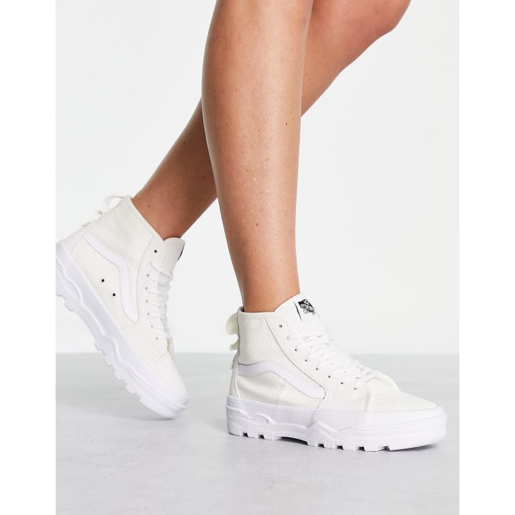 Vans Sentry Sk8-Hi sneakers in pale yellow | ASOS