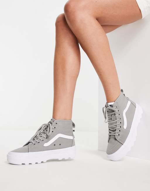 Vans - Sentry SK8- Høje sneakers i lysegrå  