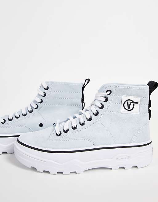 Vans - Sentry WC - Sneakers alte in camoscio blu Ballad بهارات المعكرونة Vans - Sentry WC - Sneakers alte in camoscio blu Ballad بهارات المعكرونة