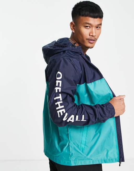 Vans windbreaker outlet mens navy