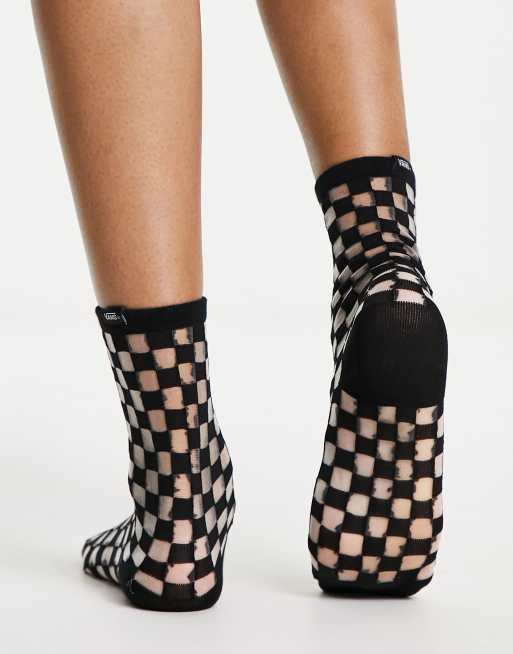 Fishnet socks shop with vans