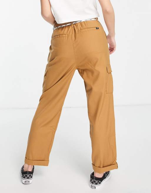 Vans Shoe Lace Cargo trousers in brown , 2 of 4