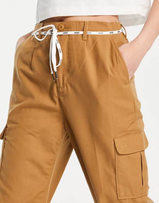 Vans Shoe Lace Cargo trousers in brown , 4 of 4