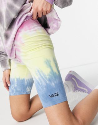 Femme Vans - Short legging effet tie-dye - Multicolore