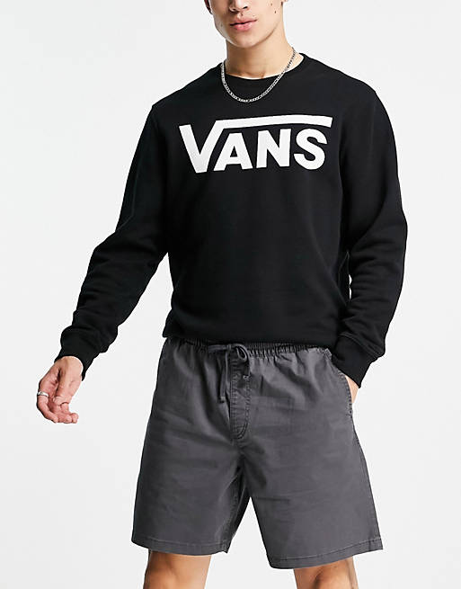 wth in shorts Vans ASOS | drawcord washed charcoal