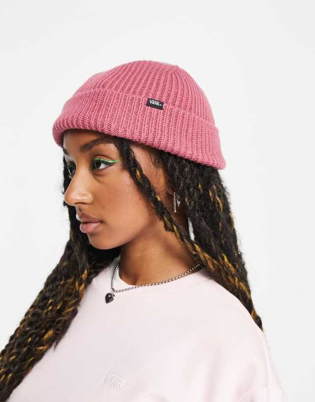 Vans Shorty beanie in burgundy