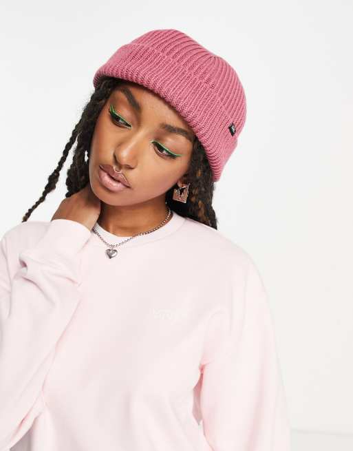 Vans store pink beanie