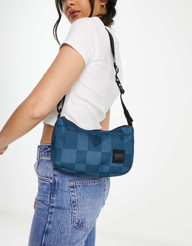 Vans Shorty shoulder bag in teal