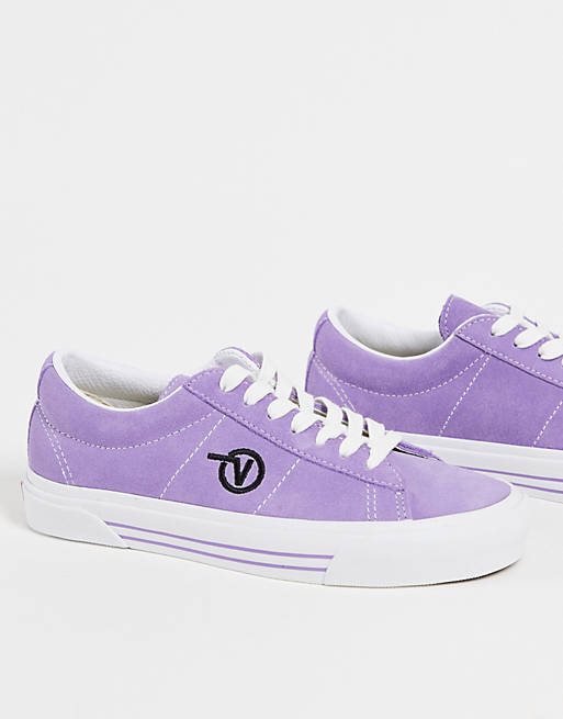  Vans Sid suede trainers in lilac 