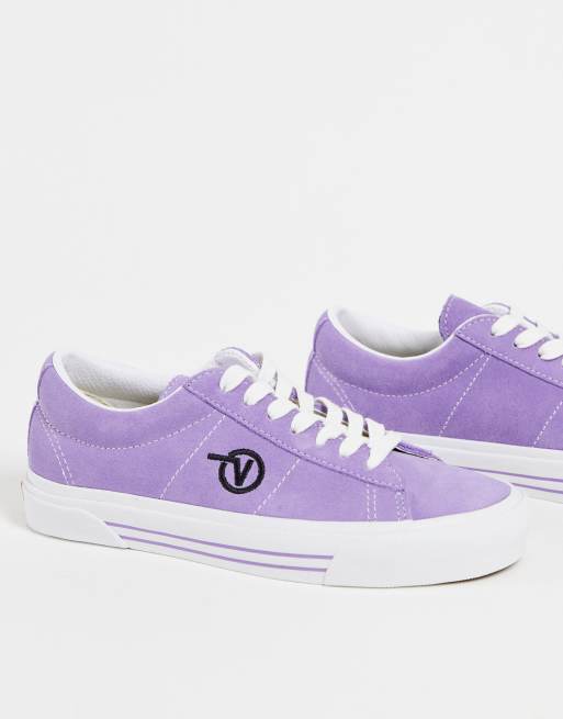 Lilac store suede vans