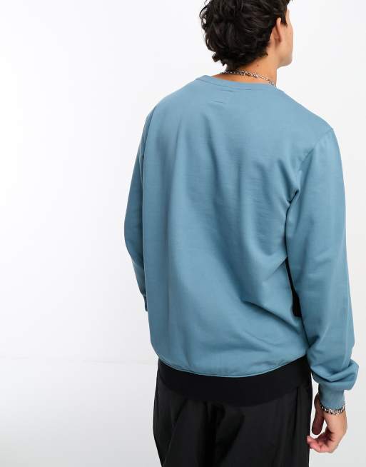 Light blue outlet vans sweatshirt