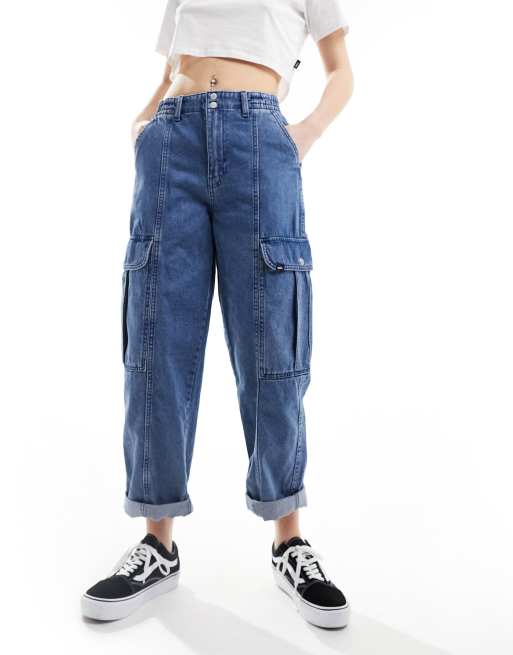 Sidewalk Denim Cargo Pants