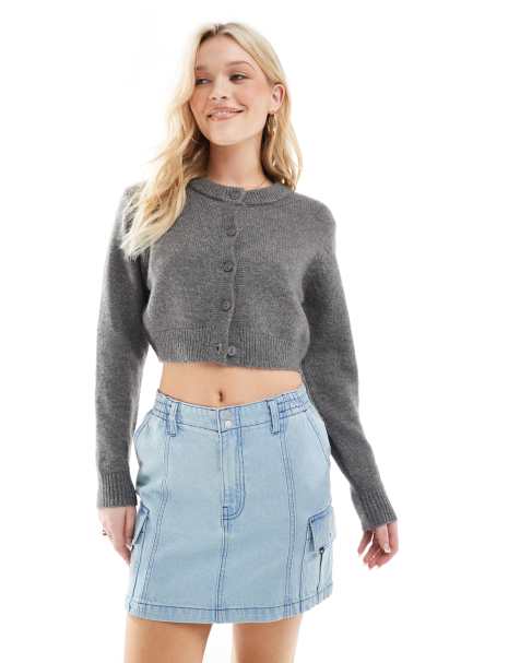Vans - Sidewalk - Denim rok in lichte stonewash - view 1