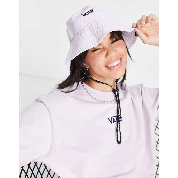 Vans Sightseer bucket hat in lilac | ASOS display picture 3