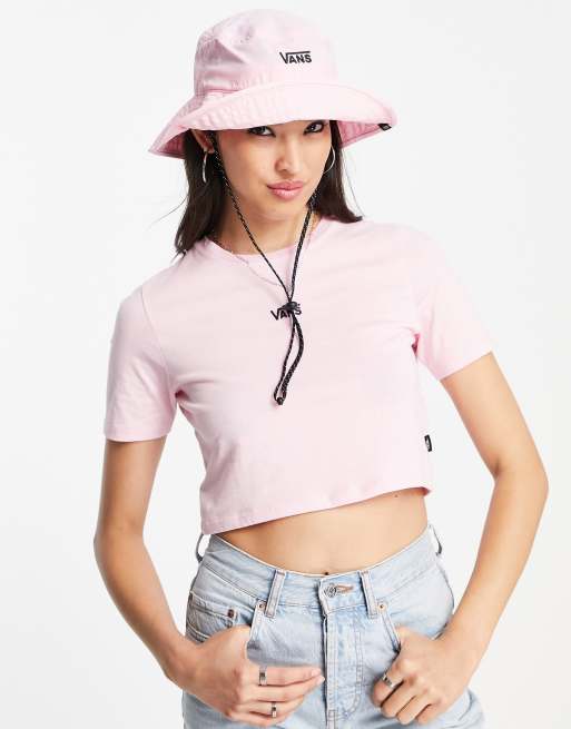Vans Sightseer bucket hat in pink | ASOS display picture 1
