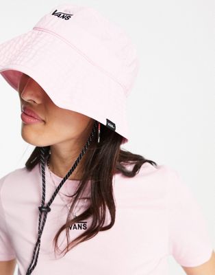 Vans Sightseet bucket hat in pink  - ASOS Price Checker