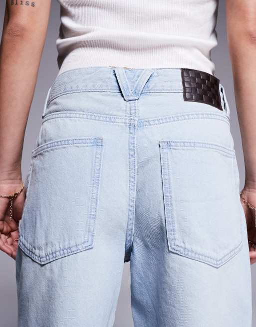 Vans Sirelle Cut-Off Jorts in blue, 3 of 5